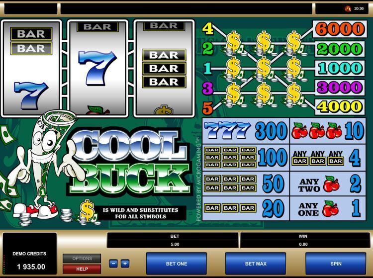 Cool buck gokkast microgaming review 2