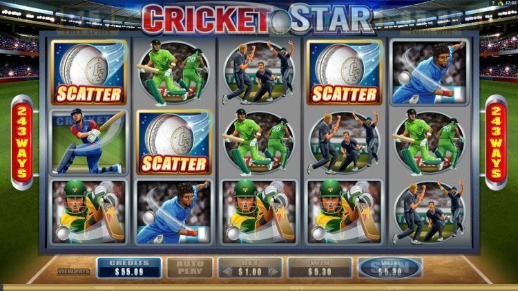 cricket star microgaming bonus trigger