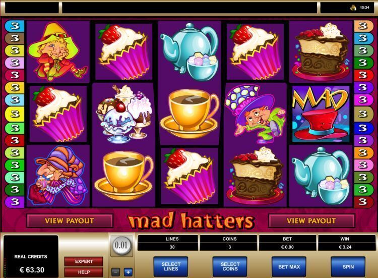 mad-hatters gokkast microgaming