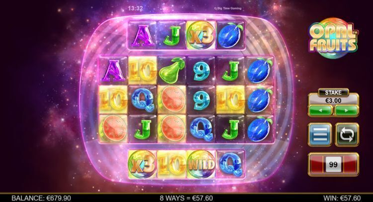 Opal Fruits big time gaming slot big win