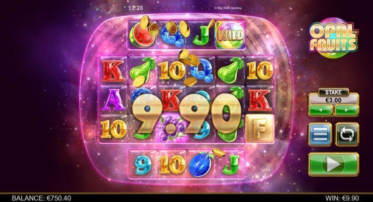 Opal Fruits big time gaming slot win