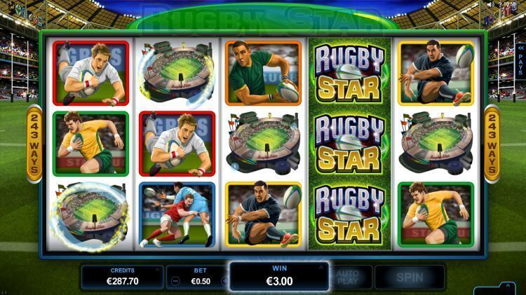 rugby-star video slot microgaming review