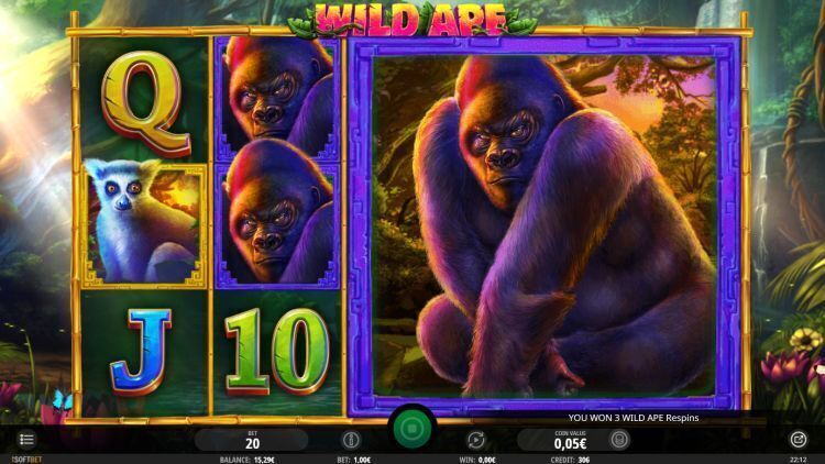 Wild Ape isoftbet gokkast review respins