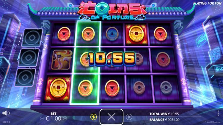 coins of fortune slot review