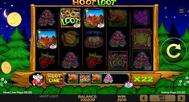 Hoot loot slot review high 5 games big win