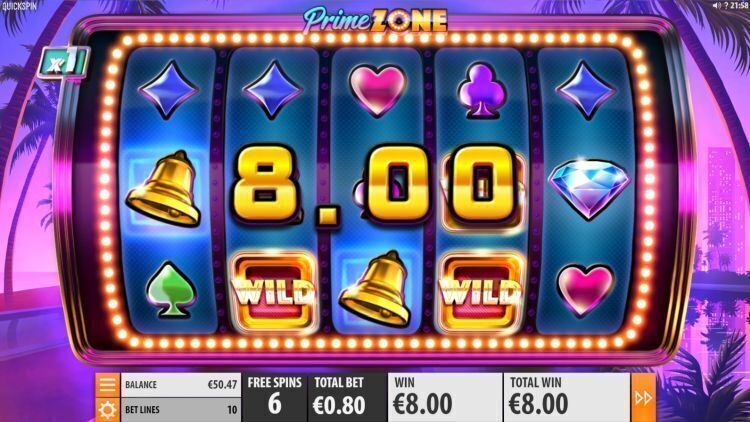 Prime zone gokkast review Quickspin bonus