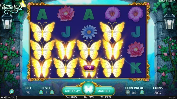 Butterfly Staxx 2 slot netent