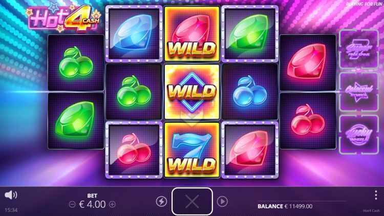 hot 4 cash slot review nolimit city wild