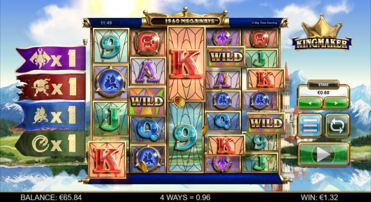 Kingmaker slot review Big Time Gaming