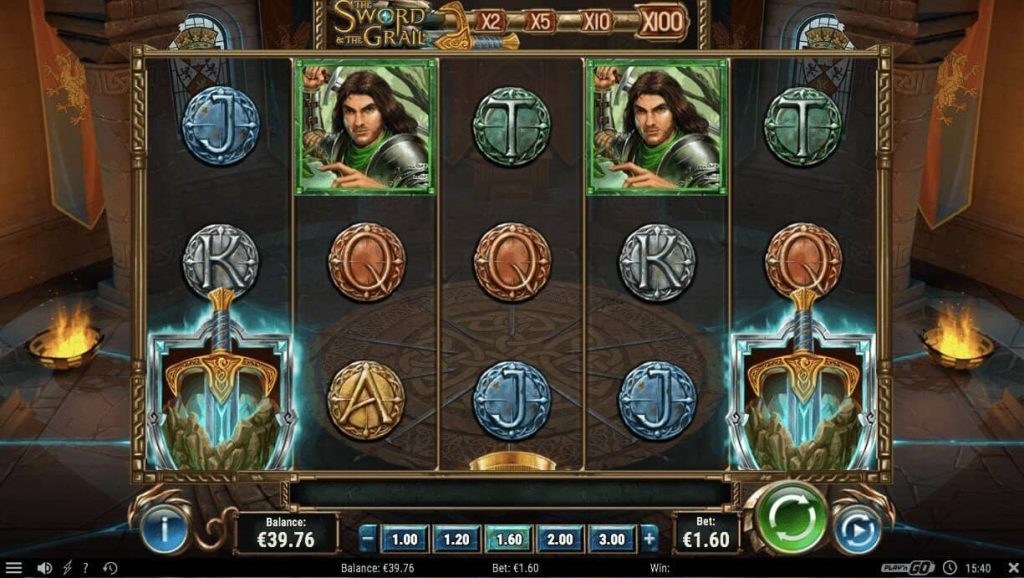 The Sword and the Grail online slot