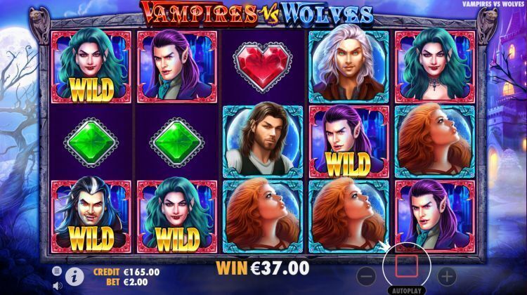 Vampires vs Wolves pragmatic play review bonus win
