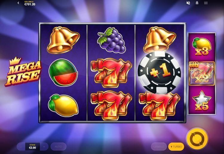 Mega Rise slot review red tiger multiplier