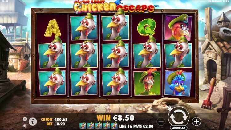 The Great Chicken Escape mystery feature