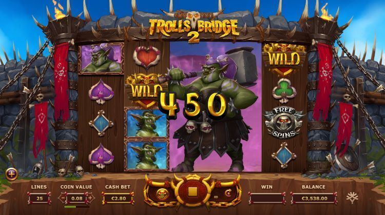 Trolls Bridge 2 Yggdrasil win