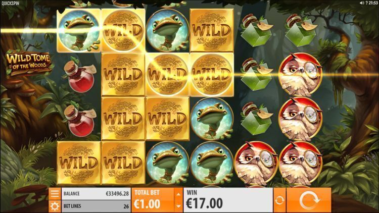 Wild Tome of the woods slot review 