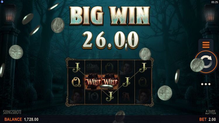 A Dark Matter slot review microgaming big win 2