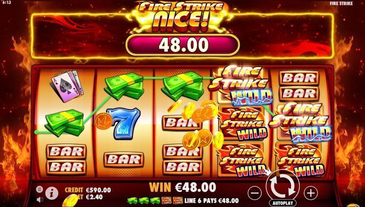 Fire Strike slot review pragmatic play big win