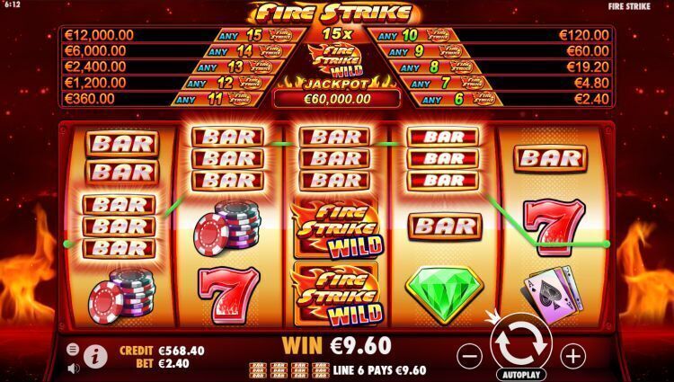 Fire Strike slot review pragmatic play win