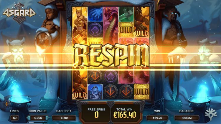 Age of Asgard free spins bonus big win