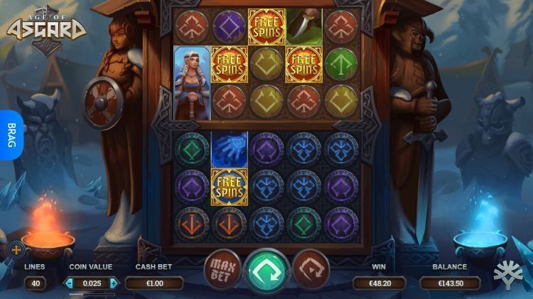 Age of Asgard slot yggdrasil review