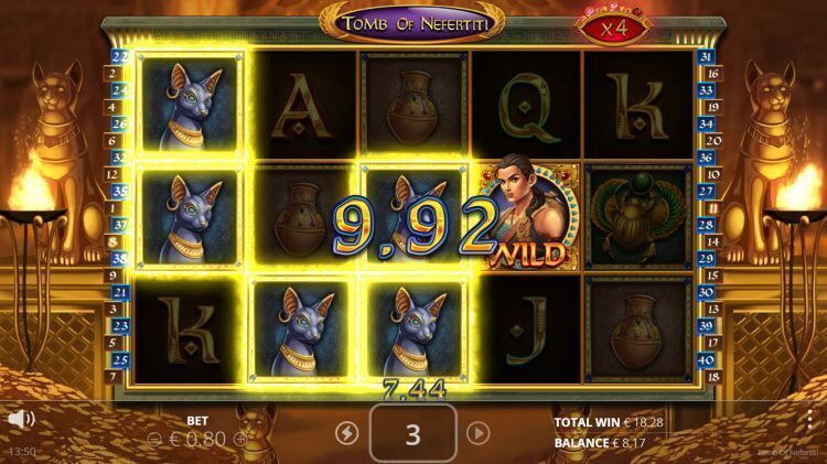 Tomb of Nefertiti slot nolimit city free spins