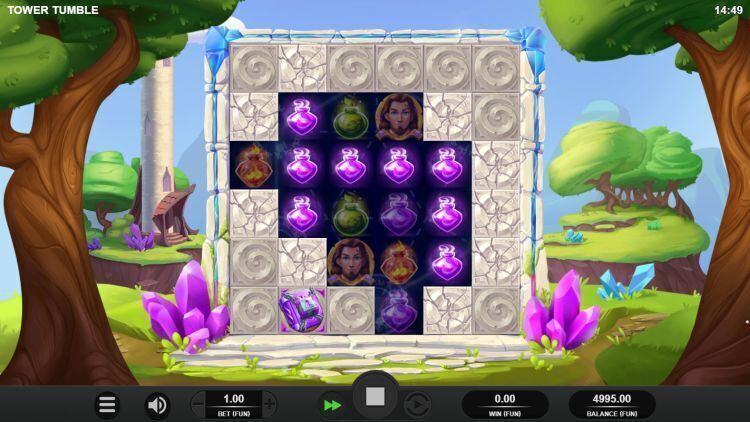 Tower Tumble slot review relax gaming