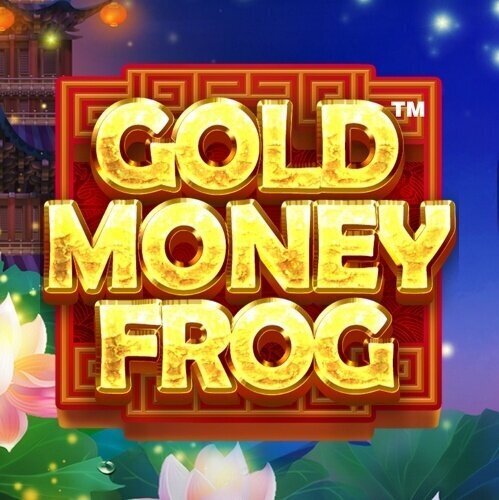 Gold Money Frog Netent slot logo