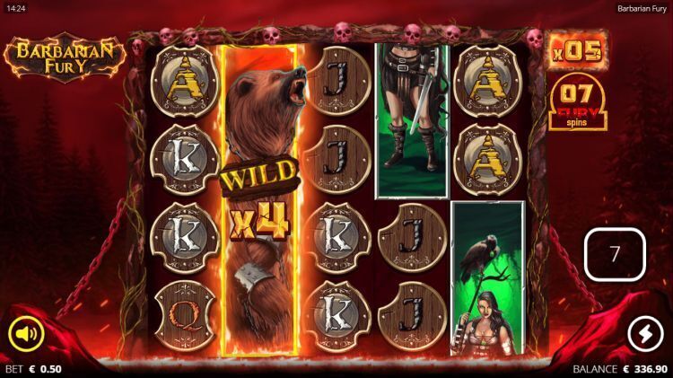 Barbarian-Fury slot review free spins