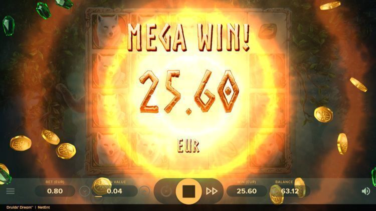 Druids Dream netent slot big win (2)