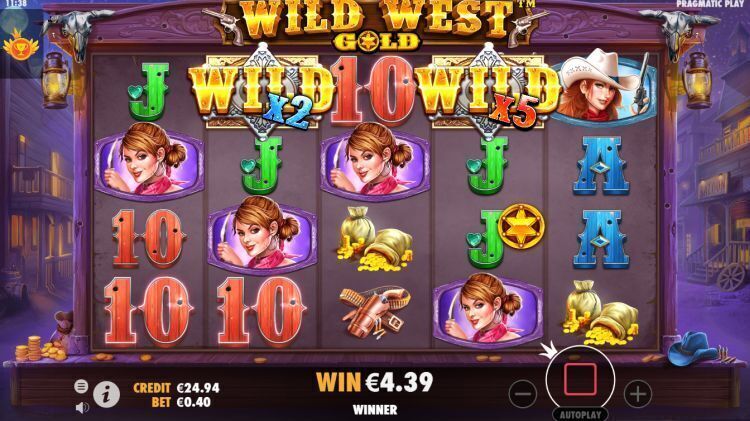 Pragmatic Play Wild West Gold slot win