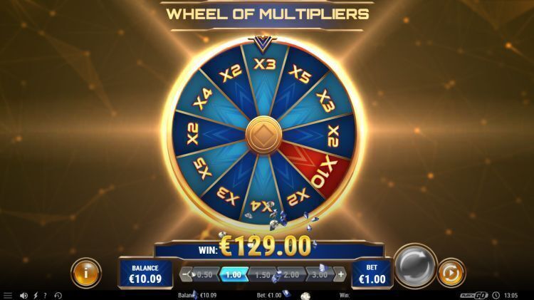 Sticky Joker play'n GO wheel of multipliers