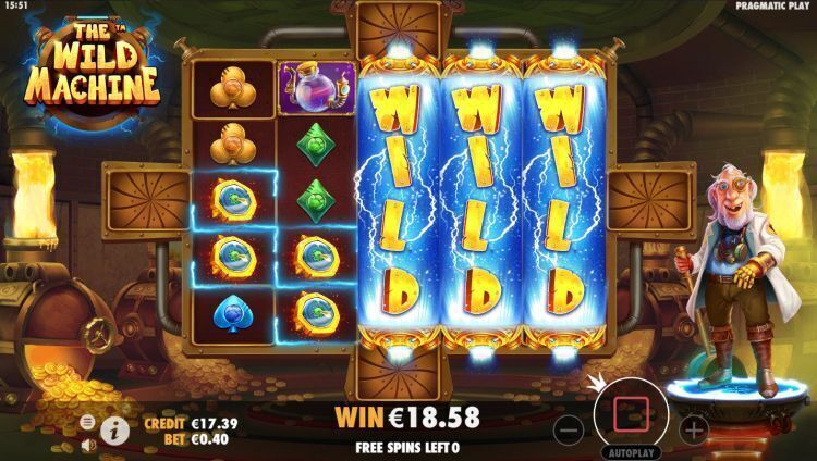 The-Wild-Machine slot review Pragmatic Play free spins