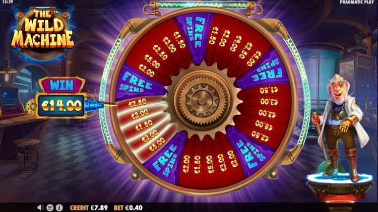 The-Wild-Machine slot review Pragmatic Play wheel bonus