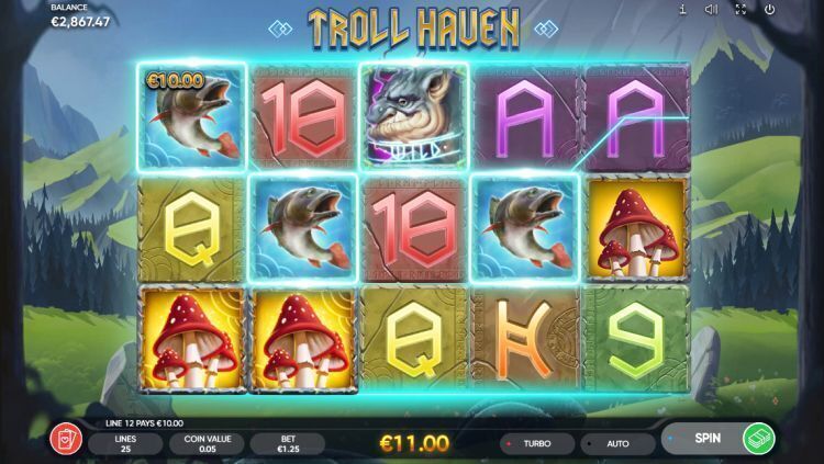 Troll Haven slot review Endorphina win