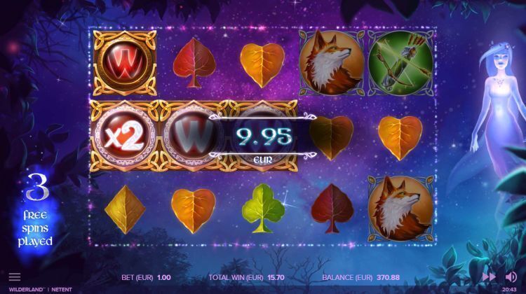 Wilderland slot netent win free spins