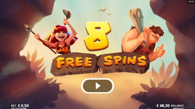 Anderthals slot free spins bonus trigger