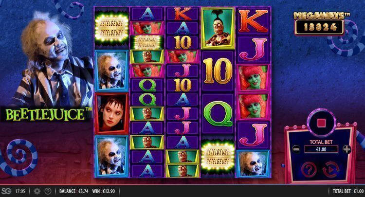 Beetlejuice Megaways slot review bonus trigger