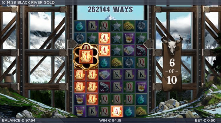 Black River Gold slot review free spins