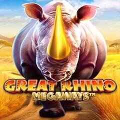 great-rhino-megaways-slot-logo pragmatic play