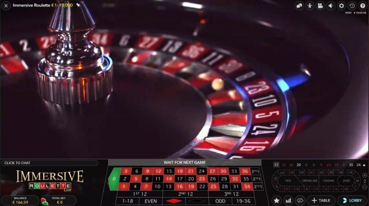 immersive roulette review