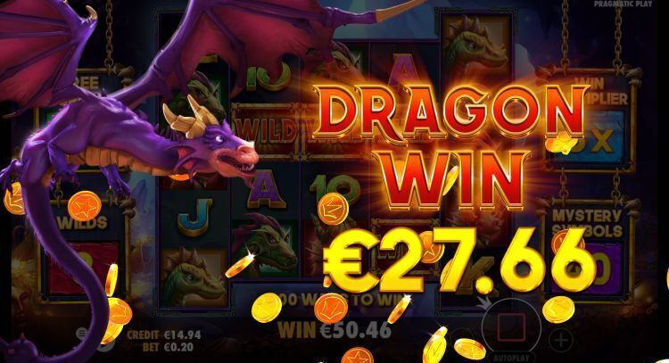 Drago jewels of fortune slot bonus super big win