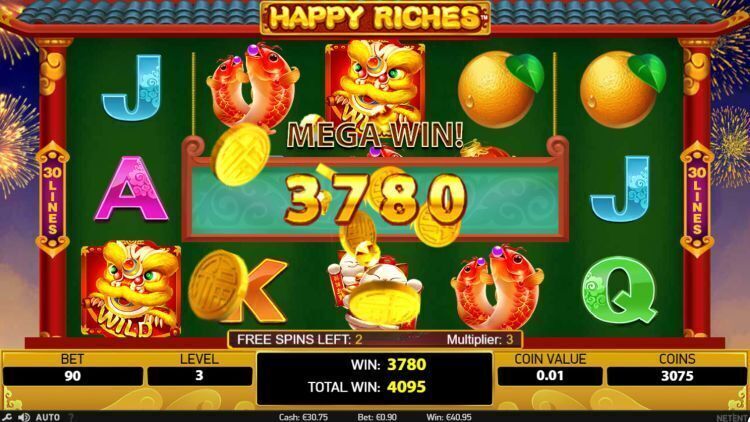 netent_happy-riches-slot review big win