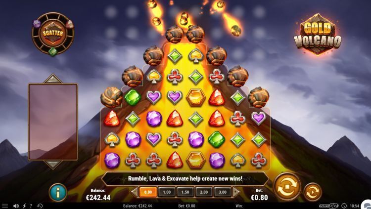 Gold Volcano slot review play'n go