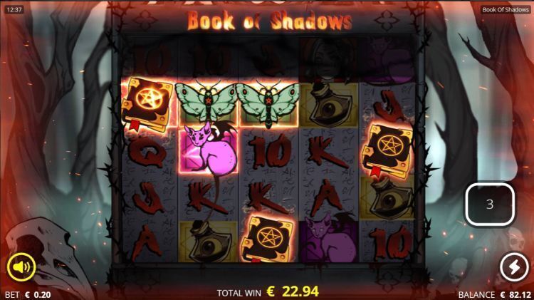 De Book of shadows slot van Nolimit city