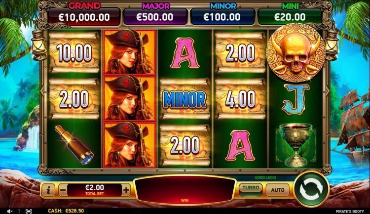 Pirates Booty slot review bonus trigger