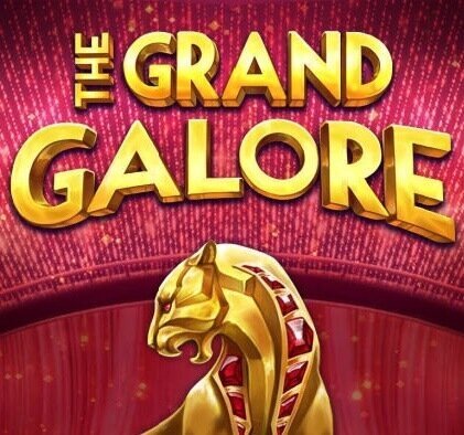 The Grand Galore slot logo elk