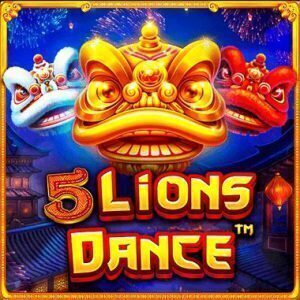 5 lions dance slot review logo