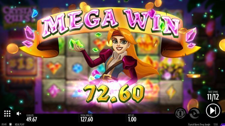 crystal-quest-deep-jungle-slot mystery mega win