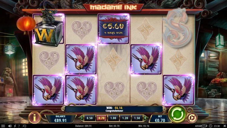 Madame Ink play n go slot