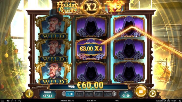 Holiday Spirits slot play n go huge win